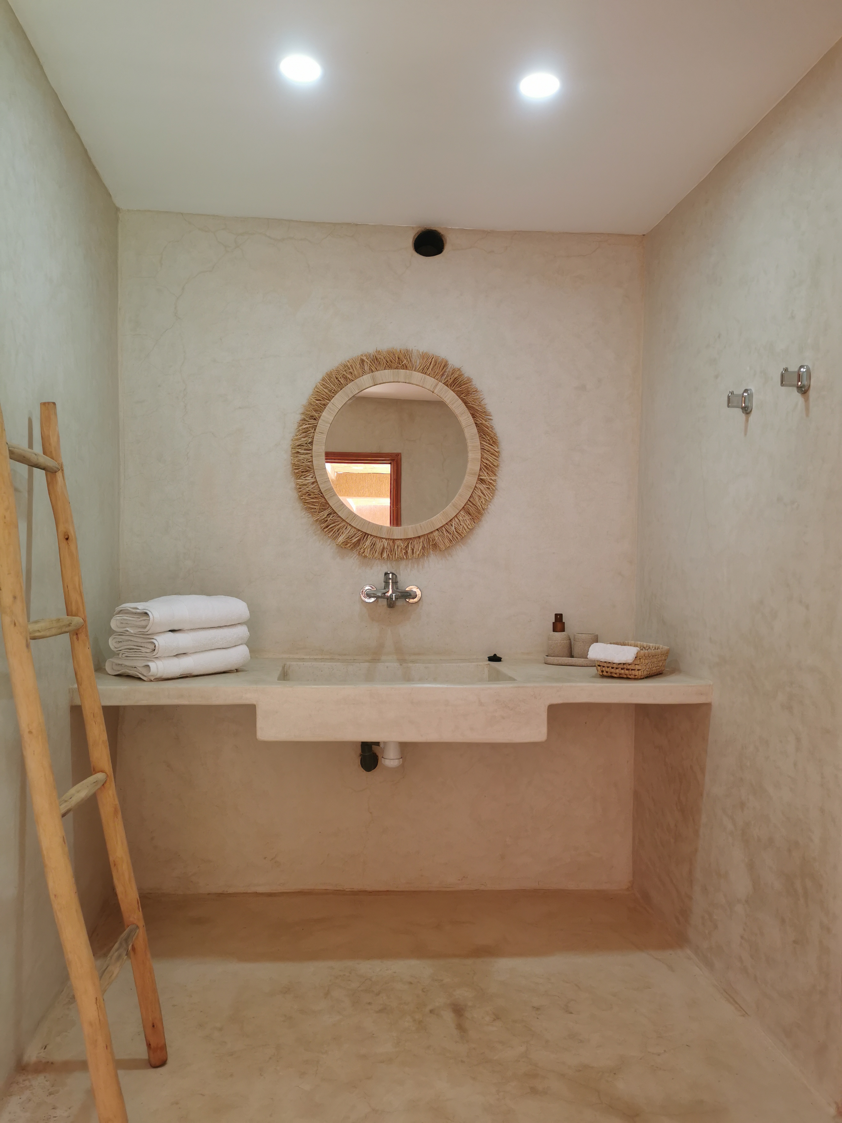 Salle d'eau extérieure