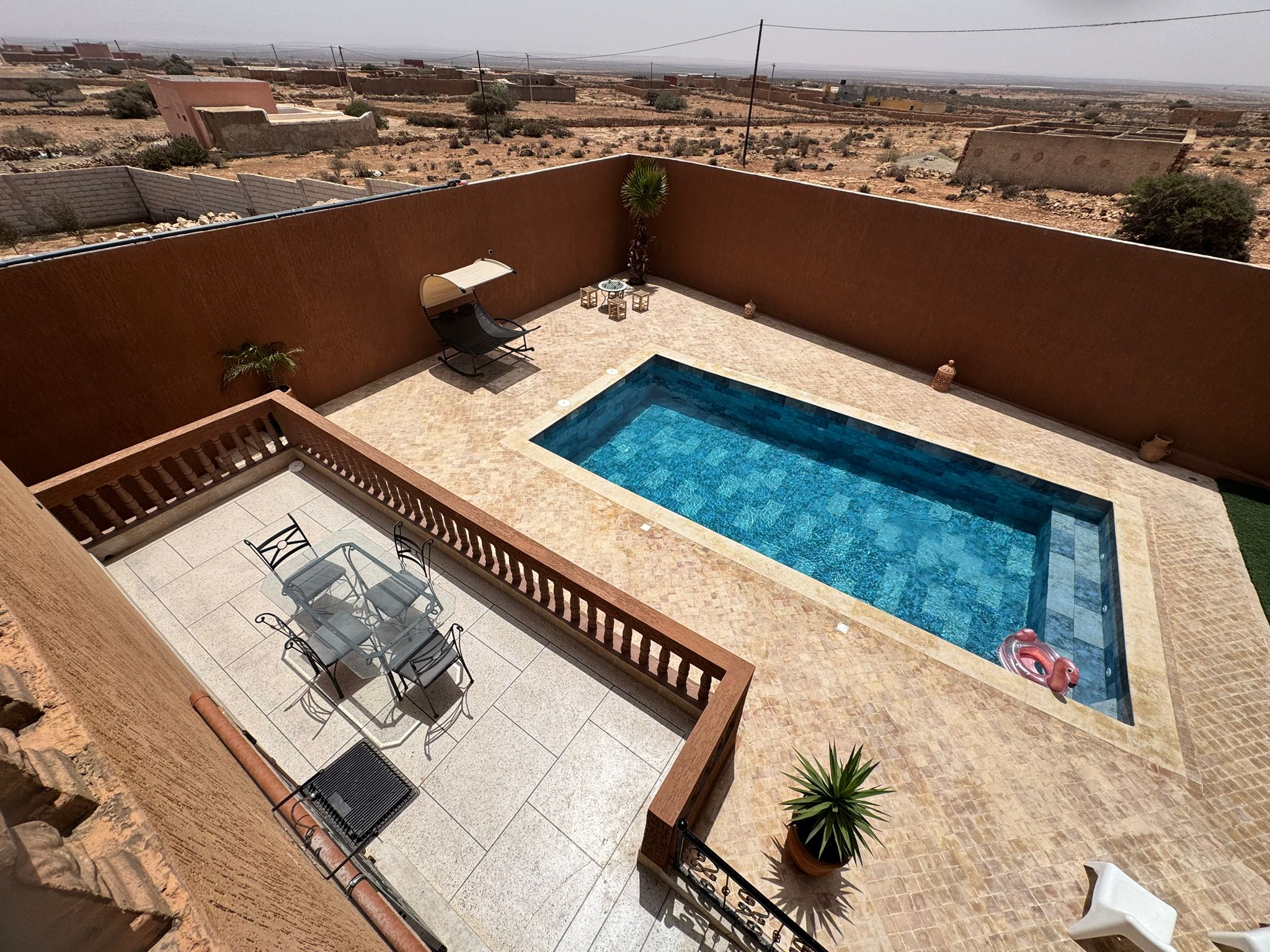 Piscine espace détente